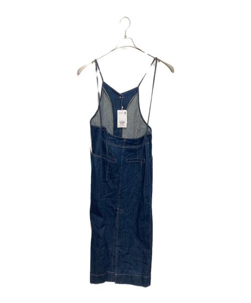 Adam et Rope（アダム エ ロペ）Adam et Rope (アダム エ ロペ) デニムキャミソールワンピース インディゴ サイズ:Mの古着・服飾アイテム