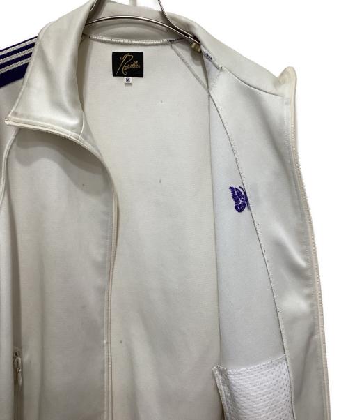 Needles（ニードルズ）Needles (ニードルズ) トラックジャケット アイボリー×パープル サイズ:Mの古着・服飾アイテム
