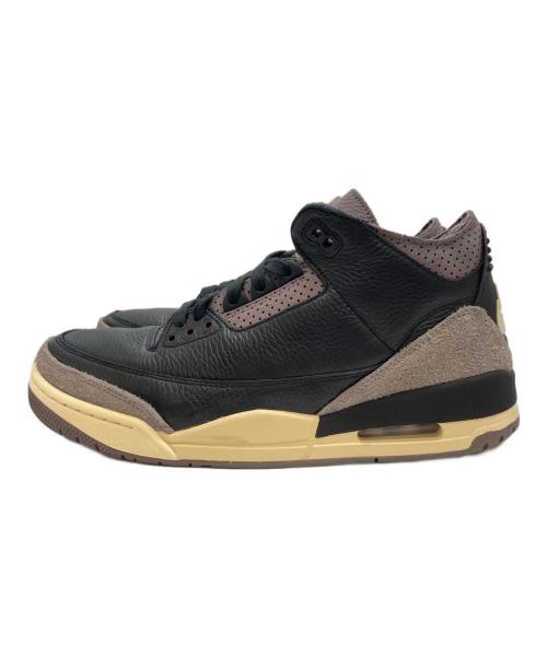 NIKE（ナイキ）NIKE (ナイキ) A Ma Maniere (ア・マ・マニエール) ウィメンズ エアジョーダン3 レトロ OG SP  ブラック×ブラウン サイズ:US11の古着・服飾アイテム
