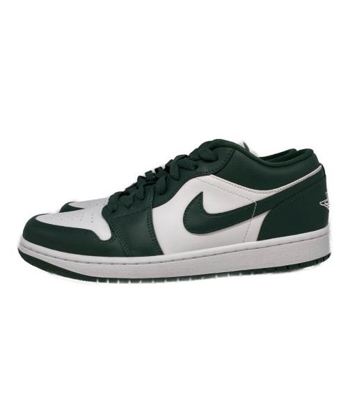 NIKE（ナイキ）NIKE (ナイキ) WMNS AIR JORDAN 1 LOW Galactic Jade ホワイト×グリーン サイズ:US11の古着・服飾アイテム