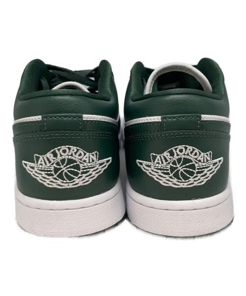 NIKE（ナイキ）NIKE (ナイキ) WMNS AIR JORDAN 1 LOW Galactic Jade ホワイト×グリーン サイズ:US11の古着・服飾アイテム