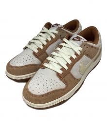NIKE（ナイキ）の古着「Dunk Low PRM Medium Curry」｜ホワイト×ベージュ