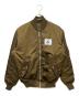 NIKE（ナイキ）の古着「ESS STMT VARSITY OW ジャケット」｜ブラウン