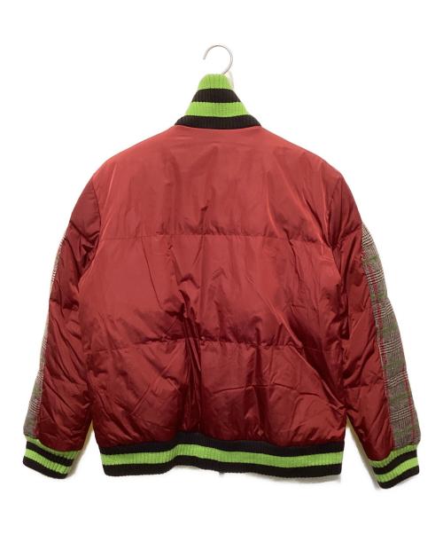 ETRO（エトロ）ETRO (エトロ) 切替ダウンジャケット レッド サイズ:Sの古着・服飾アイテム