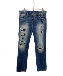 DSQUARED2（ディースクエアード）の古着「ダメージジーンズ」｜インディゴ