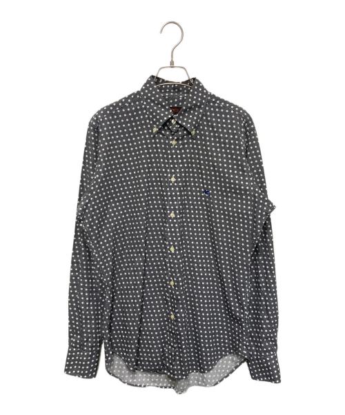 ETRO（エトロ）ETRO (エトロ) ドットシャツ ブラック サイズ:39の古着・服飾アイテム
