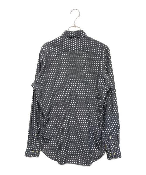 ETRO（エトロ）ETRO (エトロ) ドットシャツ ブラック サイズ:39の古着・服飾アイテム