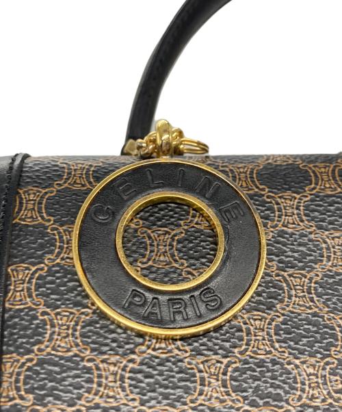 CELINE（セリーヌ）CELINE (セリーヌ) ターンロックハンドバッグ ブラックの古着・服飾アイテム