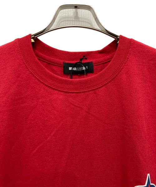 WIND AND SEA（ウィンダンシー）WIND AND SEA (ウィンダンシー) ロングスリーブTシャツ レッド サイズ:Ⅼの古着・服飾アイテム