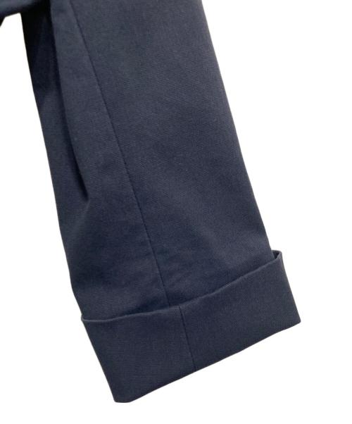 ESTNATION（エストネーション）ESTNATION (エストネーション) コットンオックスノーカラージャケット ネイビー サイズ:36の古着・服飾アイテム