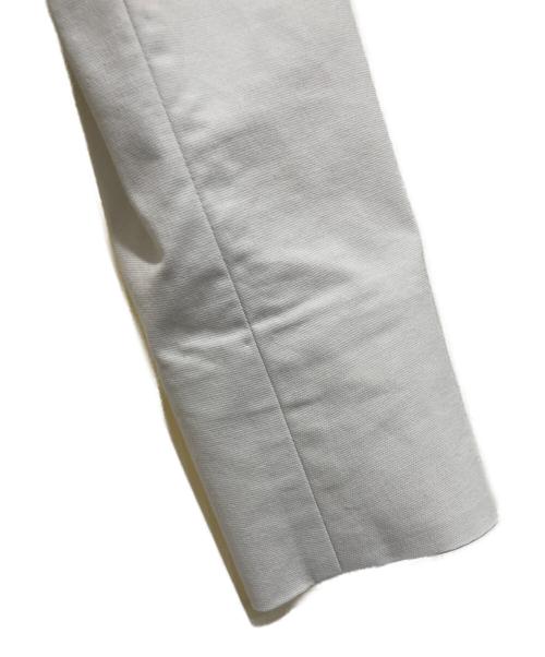 ESTNATION（エストネーション）ESTNATION (エストネーション) コットンオックスノーカラージャケット ホワイト サイズ:36の古着・服飾アイテム