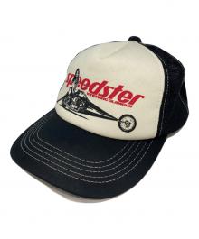 Hysteric Glamour（ヒステリックグラマー）の古着「Speedster Mesh Cap」｜ブラック