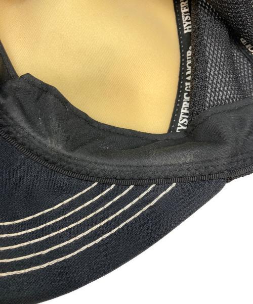 Hysteric Glamour（ヒステリックグラマー）Hysteric Glamour (ヒステリックグラマー) Speedster Mesh Cap ブラック サイズ:FREEの古着・服飾アイテム