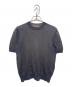 AURALEE（オーラリー）の古着「KID MOHAIR SHEER KNIT TEE」｜グレー