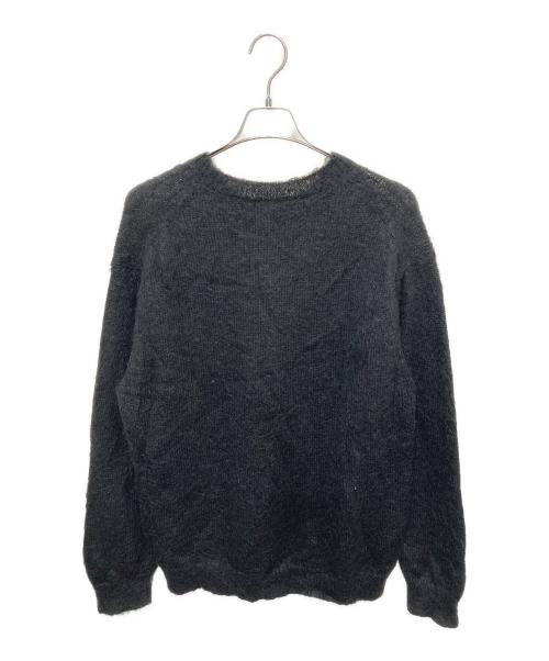 AURALEE（オーラリー）AURALEE (オーラリー) ブラッシュドスーパーキッドモヘヤニット ブラック サイズ:2の古着・服飾アイテム