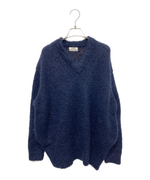 Acne studios（アクネ ストゥディオズ）Acne studios (アクネ ストゥディオズ) モヘヤニット ネイビー サイズ:XXSの古着・服飾アイテム