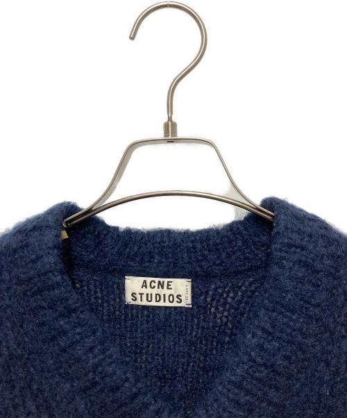 Acne studios（アクネ ストゥディオズ）Acne studios (アクネ ストゥディオズ) モヘヤニット ネイビー サイズ:XXSの古着・服飾アイテム