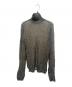 AURALEE（オーラリー）の古着「KID MOHAIR SHEER KNIT TURTLE／キッド モヘヤ シアー ニット タートル」｜グレー