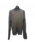 AURALEE (オーラリー) KID MOHAIR SHEER KNIT TURTLE／キッド モヘヤ シアー ニット タートル グレー サイズ:２：12000円
