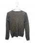 AURALEE (オーラリー) KID MOHAIR SHEER KNIT BOAT NECK P/O／キッド モヘヤ シアー ニット ボートネック プルオーバー グレー サイズ:２：12000円