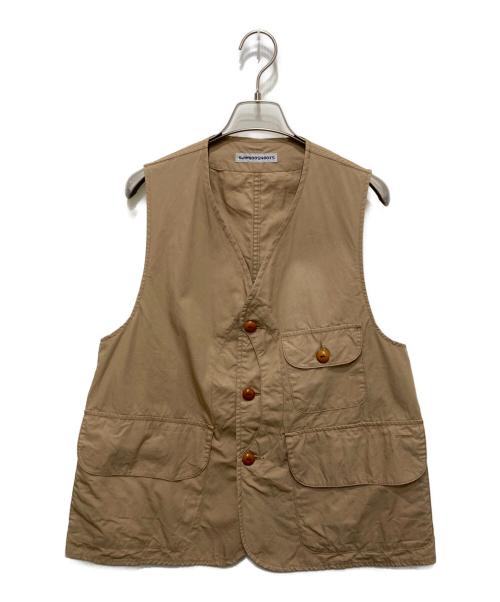 BAMBOO SHOOTS（バンブーシュート）BAMBOO SHOOTS (バンブーシュート) ハンティングベスト ベージュ サイズ:Sの古着・服飾アイテム