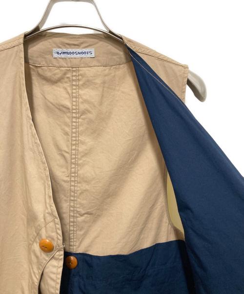 BAMBOO SHOOTS（バンブーシュート）BAMBOO SHOOTS (バンブーシュート) ハンティングベスト ベージュ サイズ:Sの古着・服飾アイテム