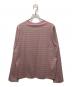 marimekko (マリメッコ) Tasaraita ボーダーカットソー ベージュ×ピンク サイズ:M：7000円