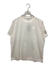 marimekko（マリメッコ）の古着「ボーダーTシャツ」｜ベージュ