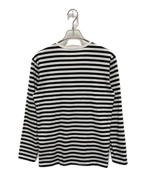 marimekko（マリメッコ）marimekko (マリメッコ) ボーダーカットソー ブラック サイズ:Sの古着・服飾アイテム