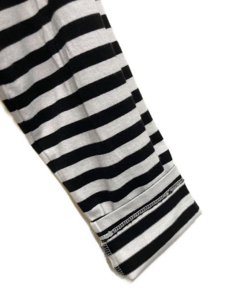 marimekko（マリメッコ）marimekko (マリメッコ) ボーダーカットソー ブラック サイズ:Sの古着・服飾アイテム