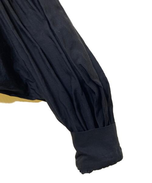 HAU（ハウ）HAU (ハウ) ブラウスワンピース ブラック サイズ:FREEの古着・服飾アイテム