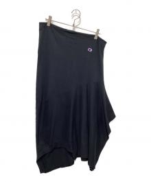 ANREALAGE×Champion（アンリアレイジ×チャンピオン）の古着「300% Skirt」｜ブラック