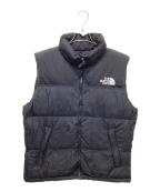 THE NORTH FACEザ ノース フェイス）の古着「ヌプシダウンベスト」｜ブラック