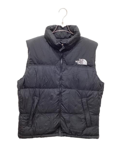 THE NORTH FACE（ザ ノース フェイス）THE NORTH FACE (ザ ノース フェイス) ヌプシダウンベスト ブラック サイズ:XLの古着・服飾アイテム