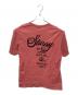 stussy (ステューシー) プリントTシャツ ピンク サイズ:L：7000円