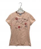 Vivienne Westwood manヴィヴィアン ウェストウッド マン）の古着「プリントTシャツ」｜ピンク