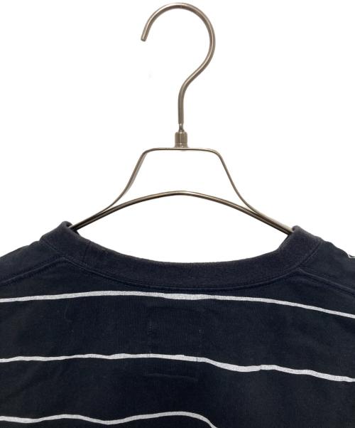 Stripes For Creative（ストライプ フォー クリエイティブ）Stripes For Creative (ストライプ フォー クリエイティブ) ボーダーTシャツ ブラック×ホワイト サイズ:XLの古着・服飾アイテム