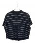 Stripes For Creative（ストライプ フォー クリエイティブ）の古着「ボーダーTシャツ」｜ブラック×ホワイト