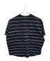 Stripes For Creative (ストライプ フォー クリエイティブ) ボーダーTシャツ ブラック×ホワイト サイズ:XL：9000円