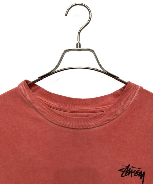 stussy（ステューシー）stussy (ステューシー) カットソーワンピース ピンク サイズ:Lの古着・服飾アイテム