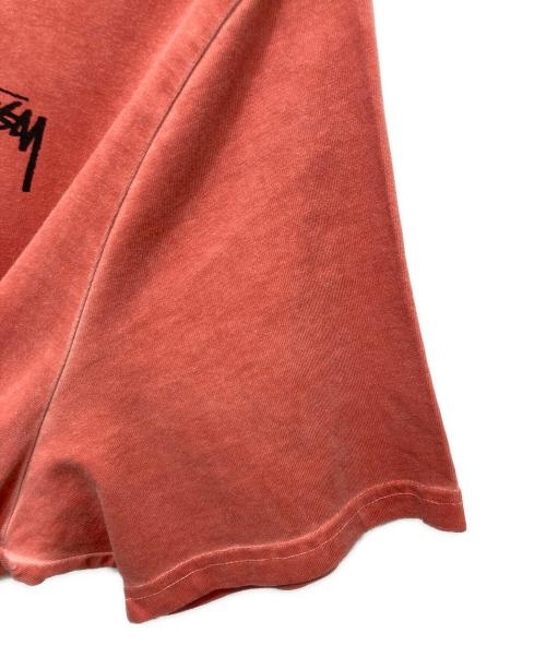 stussy（ステューシー）stussy (ステューシー) カットソーワンピース ピンク サイズ:Lの古着・服飾アイテム