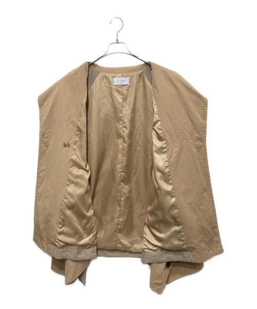 ETRE TOKYO（エトレトウキョウ）ETRE TOKYO (エトレトウキョウ) テントコート ベージュ サイズ:FREEの古着・服飾アイテム