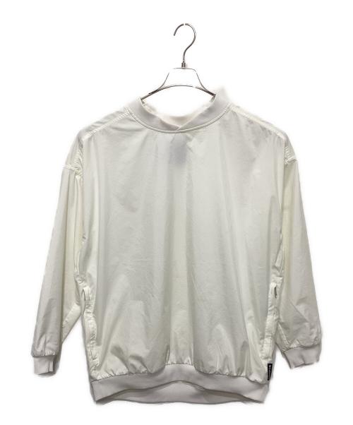 Columbia（コロンビア）Columbia (コロンビア) クルーネックプルオーバー ホワイト サイズ:Lの古着・服飾アイテム