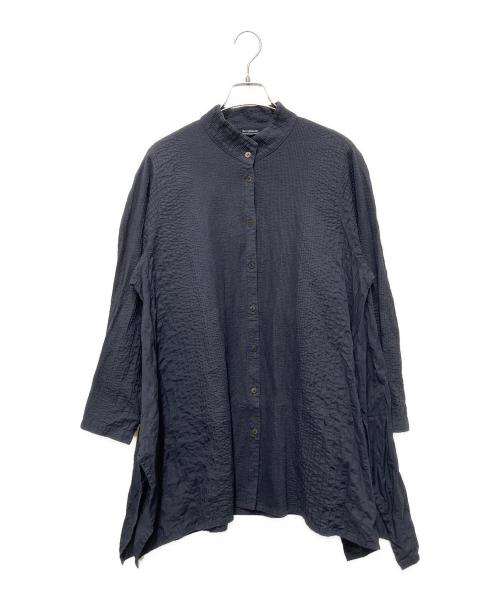 YACCO MARICARD（ヤッコマリカルド）YACCO MARICARD (ヤッコマリカルド) 切替チュニック ネイビー サイズ:FREEの古着・服飾アイテム