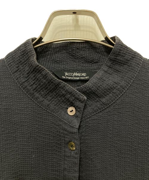 YACCO MARICARD（ヤッコマリカルド）YACCO MARICARD (ヤッコマリカルド) 切替チュニック ネイビー サイズ:FREEの古着・服飾アイテム