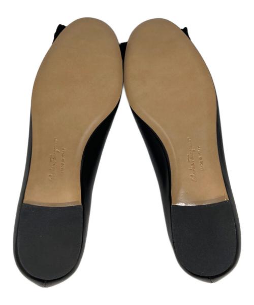 Salvatore Ferragamo（サルヴァトーレ フェラガモ）Salvatore Ferragamo (サルヴァトーレ フェラガモ) ヴァラリボンパンプス ブラック サイズ:5の古着・服飾アイテム