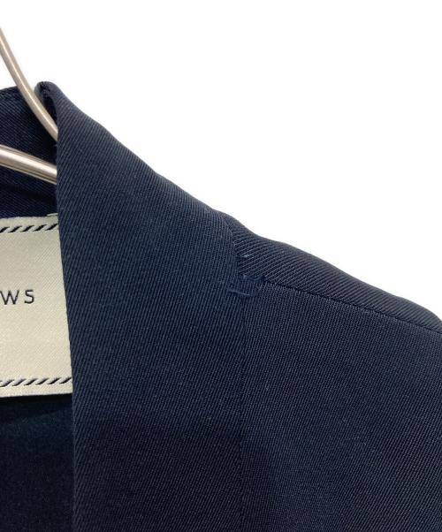 UNITED ARROWS（ユナイテッドアローズ）UNITED ARROWS (ユナイテッドアローズ) ノーカラーセットアップスーツ ネイビー サイズ: JK/36・PT/34の古着・服飾アイテム