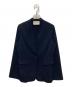 UNITED ARROWS (ユナイテッドアローズ) ノーカラーセットアップスーツ ネイビー サイズ: JK/36・PT/34：6000円