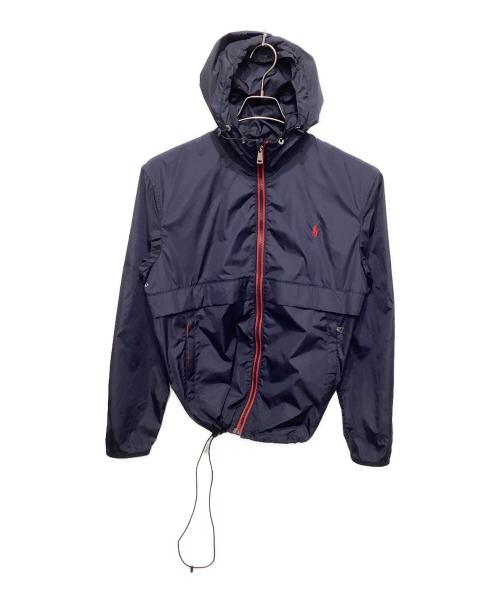 POLO RALPH LAUREN（ポロ・ラルフローレン）POLO RALPH LAUREN (ポロ・ラルフローレン) ナイロンマウンテンパーカー ネイビー サイズ:XSの古着・服飾アイテム