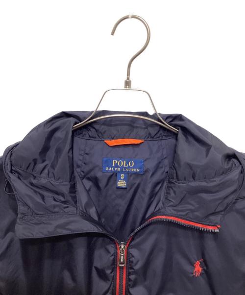 POLO RALPH LAUREN（ポロ・ラルフローレン）POLO RALPH LAUREN (ポロ・ラルフローレン) ナイロンマウンテンパーカー ネイビー サイズ:XSの古着・服飾アイテム